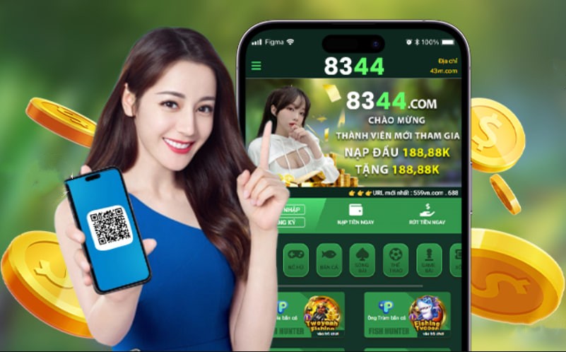 Hình ảnh quảng cáo của 666vn hiển thị nền tảng và các lợi ích
