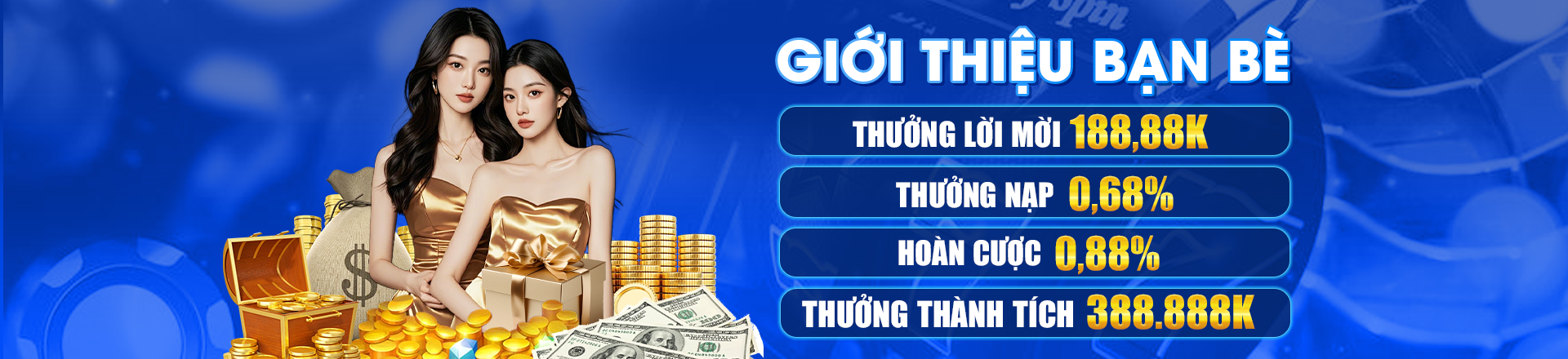 Hình ảnh quảng cáo của 666vn hiển thị nền tảng và các lợi ích