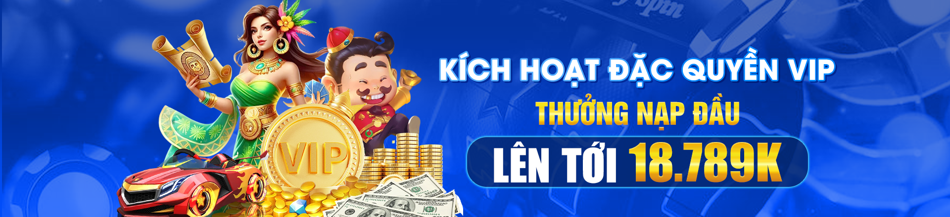 Hình ảnh quảng cáo của 666vn hiển thị nền tảng và các lợi ích