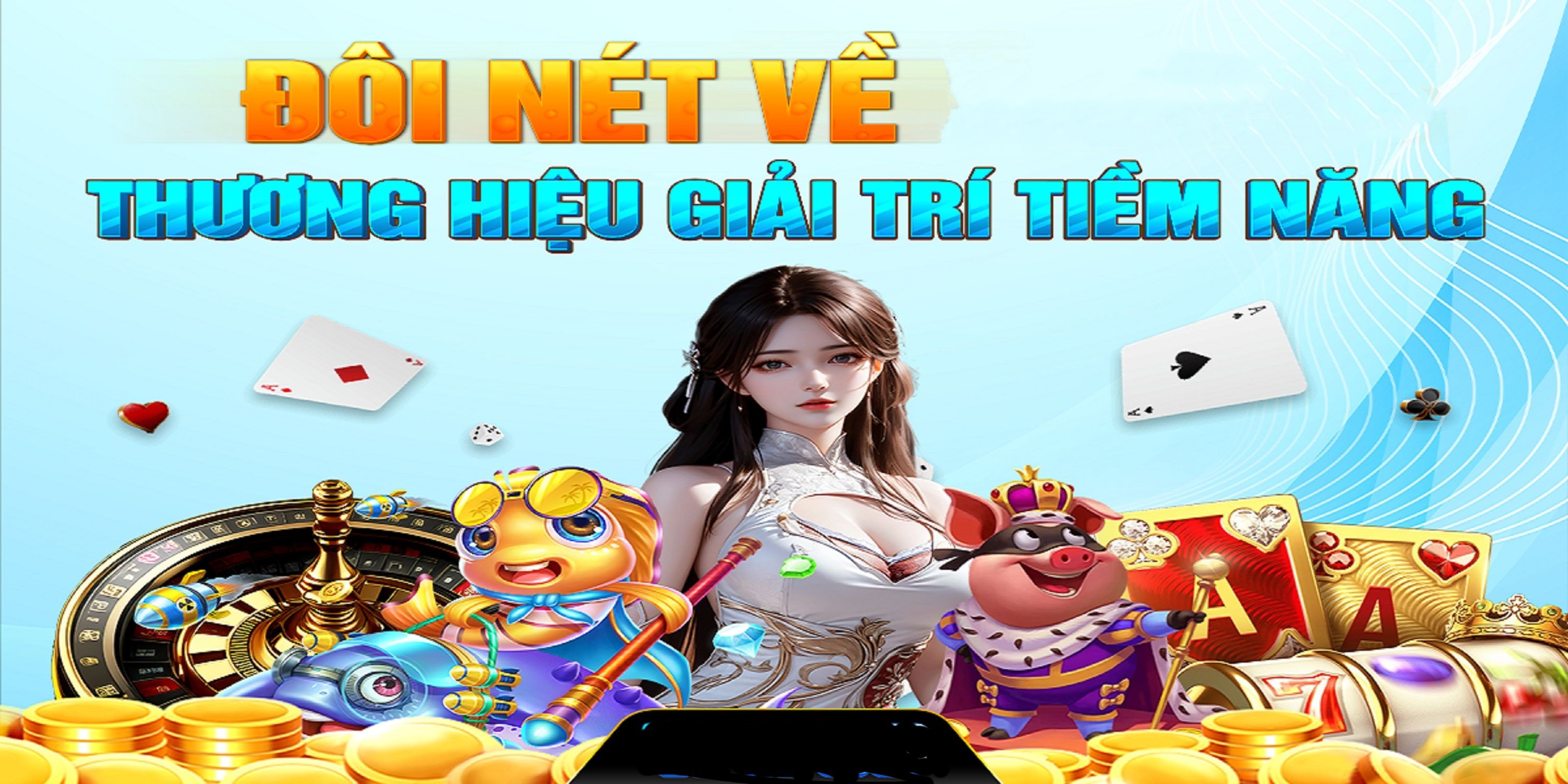 Hình ảnh quảng cáo của 666vn hiển thị nền tảng và các lợi ích
